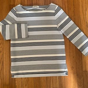 Madewell Cotton blend stripes pullover, Small